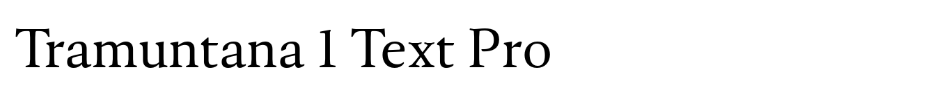 Tramuntana 1 Text Pro image